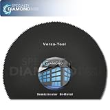 Versa-Tool MB1H 3-Inch Bi-Metal Round Wood and Metal Cutting Universal Oscillating Saw Blade