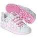 DC Shoes Kids' Court Graffik SE P/G (White/Pink/Silver 3.0 M)