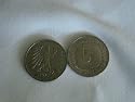 German 5 Mark Coin