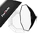 Fotodiox 10SBXCG70OT Fotodiox Pro Octagon Softbox 70-Inch with Speedring for Calumet Genesis 200, 400, 300B Strobe Flash Light, Octbox, Speed Ring, SoftBox - Black