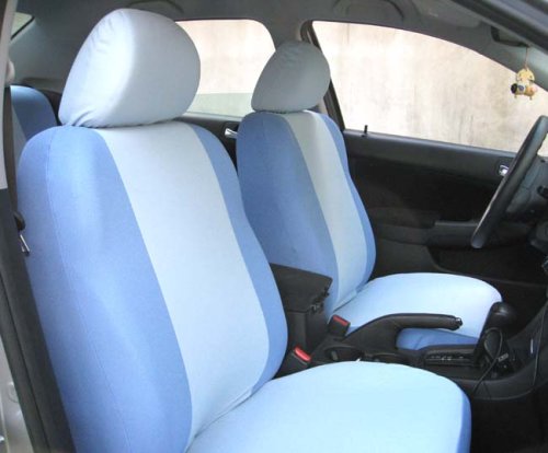 Universal Car Seat Cover Blue- With Free Gift of Non-slip Dash Grip Pad Mat