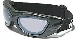 Black Ultimate Ski Goggles Double Lens with Care Kit for Snow Boarding & Skiing J9bk Black Rocket