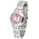 Michigan Wolverines NCAA Mother of Pearl Dynasty Ladies Watch