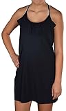 Roxy Juniors Lineup Solid Casual Dress-Black