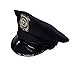 Dark Navy Blue Costume Police Hat