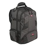 New Black Computer Backpack / Laptop Organizer S-Kross By Swiss Travel Products