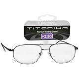 Foster Grant Titanium Premium Reading Glasses (Double Bar)