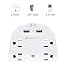 360 Electrical 360303 Studio Surge Protector, White