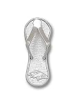 Womens NFL Baltimore Ravens Logo Flip Flop Pendant
