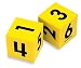 Jumbo Foam Numeral Dice 2/Pk 2
