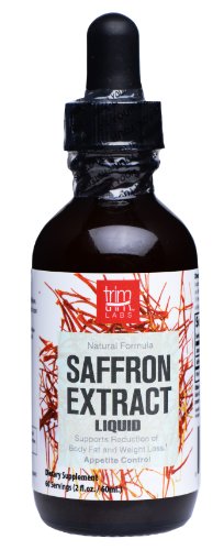 Trim Labs Fast Absorbing All Natural Liquid Saffron Extract Nutritional Supplement, 2 Fluid Ounce image