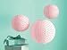 Martha Stewart Lanterns, Pink Eyelet