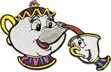 Disney Beauty & The Beast - 4" Mrs. Potts & Chip Patch