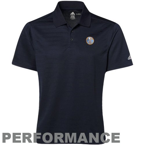 adidas Denver Nuggets Navy Blue Performance Polo (XX-Large)