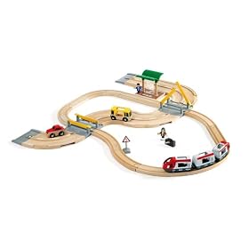 BRIO 33209 Rail and Road Travel Set