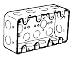 Bowers 4 Gang Handy Box (134-BW) Image