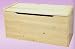 Toy Chest Knotty Pine Wood (Natural)