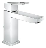 2344500Jグローエ(GROHE) EUROCUBE ユーロキューブ シングルレバー洗面混合栓(引棒付) Mサイズ (グローエジャパン公式・ 日本規格適合品)