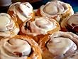Cinnamon Buns with White Fondant Frosting Dessert (1 Large Mix)