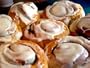 Cinnamon Buns with White Fondant Frosting Dessert (1 Large Mix)