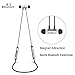 Abusun V4.1 Stereo Wireless Sports Bluetooth Earphones with Independent Battery Pack HD Sweatproof Bluetooth Headset Earbuds for iPhone Samsung Galaxy Sony HTC and more-Silver