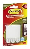 Command Damage-Free Hanging Picture Hanging Strips 3 CT (Pack of 18)