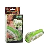 California Exotic Novelties Glow Stroker - Beaded Pussy, Green