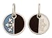 BICO AUSTRALIA JEWELRY (BP7) SKI TAGS - "WHAT HAPPENS ON THE MOUNTAIN, STAYS ON THE MOUNTAIN"