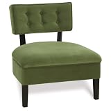 Avenue Six Curves Button Back Chair