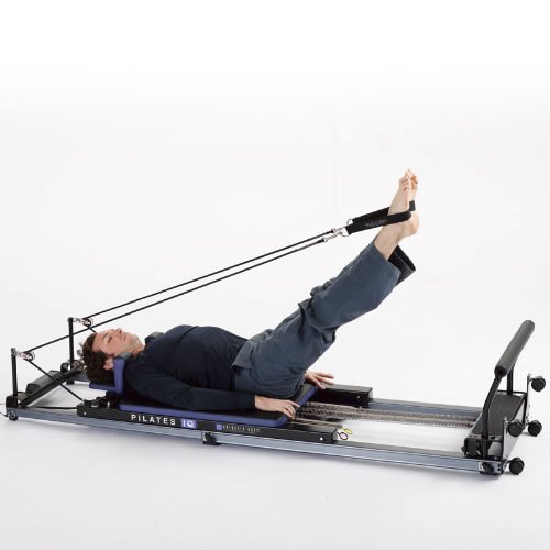 Pilates IQ Reformer, with Library Wheels from Balanced Body Pilates