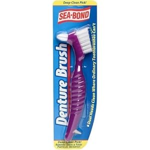 Sea-bond Denture Brush, 1 Count