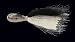 WildEye Hair Jig 3/4oz Black Grey 2 pack - Storm WHJ06BKG, Fishing Lures &amp; Lure Kits