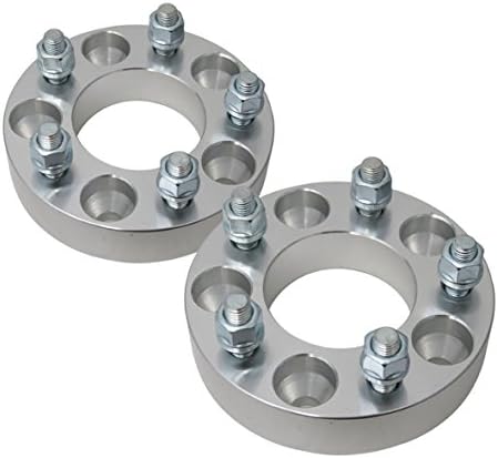 5x114.3 66.1cb 12x1.25 Studs 2" Wheel Spacers for Infiniti G35, G37, Nissan 240sx 350z 370z 300zx