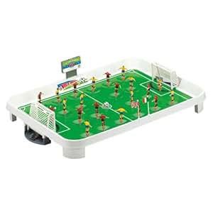 Mini Tischfußball, Tisch-Fußballspiel / kein Kicker, 53x35x6cm