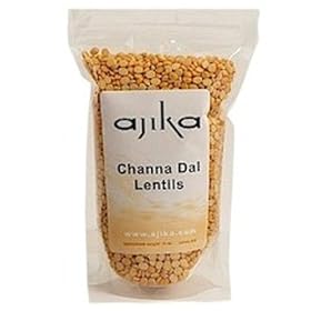 Ajika Channa Dal, Chick Pea, Bengal Gram- Lentils, Sweet and Nutty Flavor, 13-Ounce