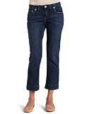 Dickies Women's 26 Inch Slim Denim Crop Pant