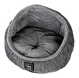 LUXURY Divani Black Cat or Small Dog Pet Bed ( Elan )