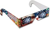 American Flag - Fireworks Glasses® (3 Pairs)
