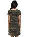 FV RELAY Women's Summer Casual Short Sleeve Camo Print Dresses Stretch Swing Dress for Work