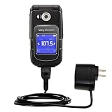 Rapid Wall / AC Charger for the Sony Ericsson z710c - Gomadic Brand w/ TipExchange Technology