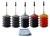 ND Brand 5x30ml HP Printer 564 564 XL Cartridge Ink Refill Kit Color & Black and HP Photosmart 5510 5514 6510 7510 C6350 C6380P D5445 D5460 D7560 B210a C309 C310a C6380 ,Photosmart Premium, Photosmart Fax C410a, Photosmart Pro B8550 printers