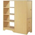 Loft Combo Storage Unit - Natural Maple