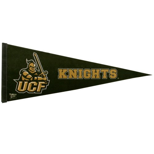 NCAA UCF Knights Green Felt Pennant
