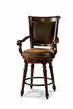 Waverly Return Memory Swivel Counter Stool by Hooker Furniture - Natural Wo ....