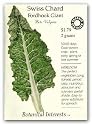 Botanical Interests 3050 Swiss Chard Fordhook Giant Organic Seed Packet