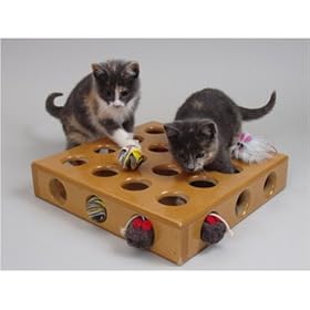 SmartCat Peek A Prize Cat Toy Box