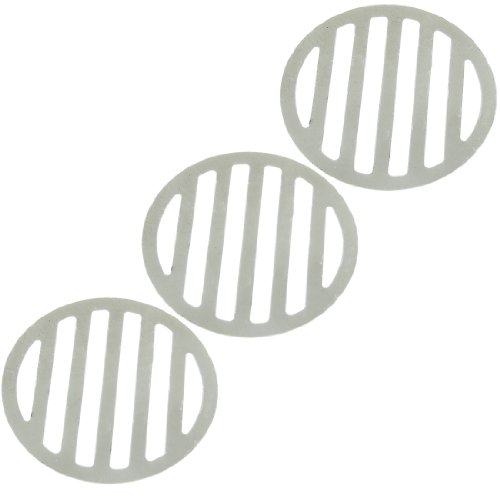 Amico 3 x Kitchen Stainless Steel 7.5cm Dia Floor Drain Covers Drainers