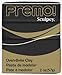 Premo Sculpey Polymer Clay 2 Ounces-Black