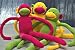 Monkey Shine Studio - Handcrafted Sock Monkey Doll - Fabien