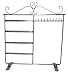 Anique Silver Jewelry Holder, Jewelry Stand for Earrings / Necklaces / Brecelets, Gift Idea